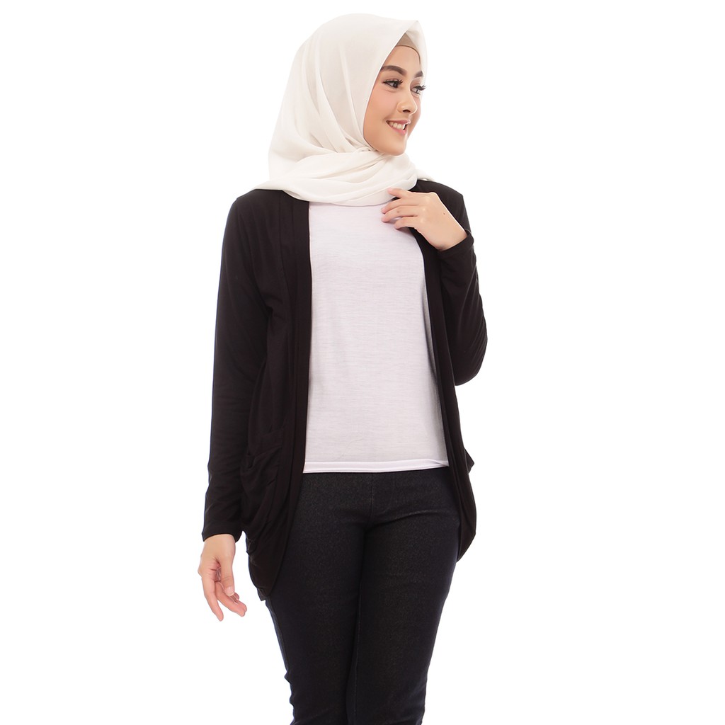 NHM Cardigan Fashion Wanita Agnes Banyak warna , Cardigan Wanita