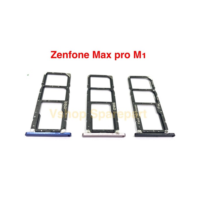 Tempat Dudukan Simcard Simtray Sim Tray Card Lock Asus Zenfone Max Pro M1 ZB601KL ZB602KL