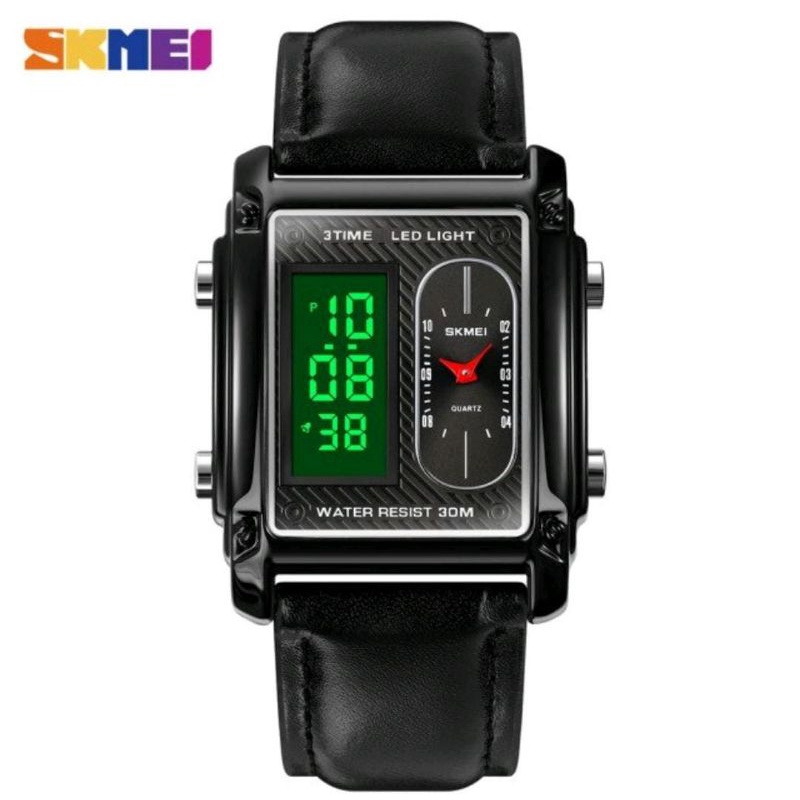 TRENDING SKMEI 1868 Jam Tangan Pria Digital Analog Dual Time Sport Watch