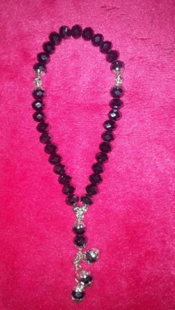 Tasbih Kristal Silver, Butir 33