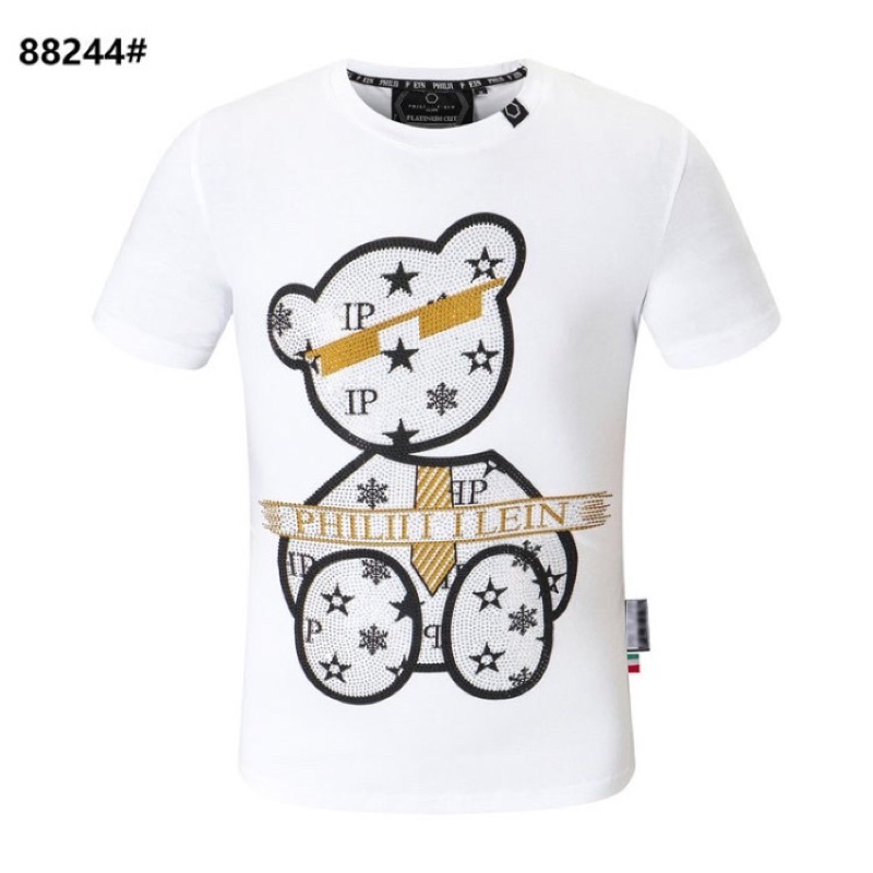 PP24 KAOS T-SHIRT PHILIPP PLEIN FULL SWARROWSKY SKULL TENGKORAK