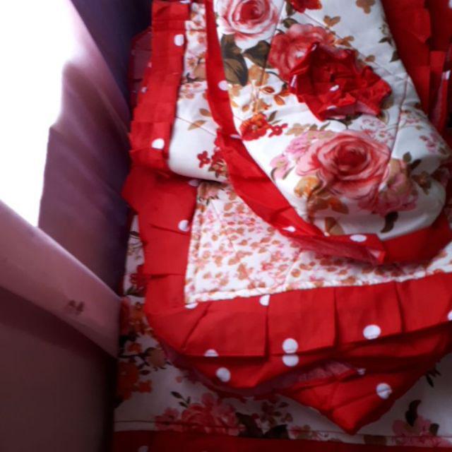 [murah] Homeset / Taplak Meja / Cover Galon Motif Valerie Abu Star