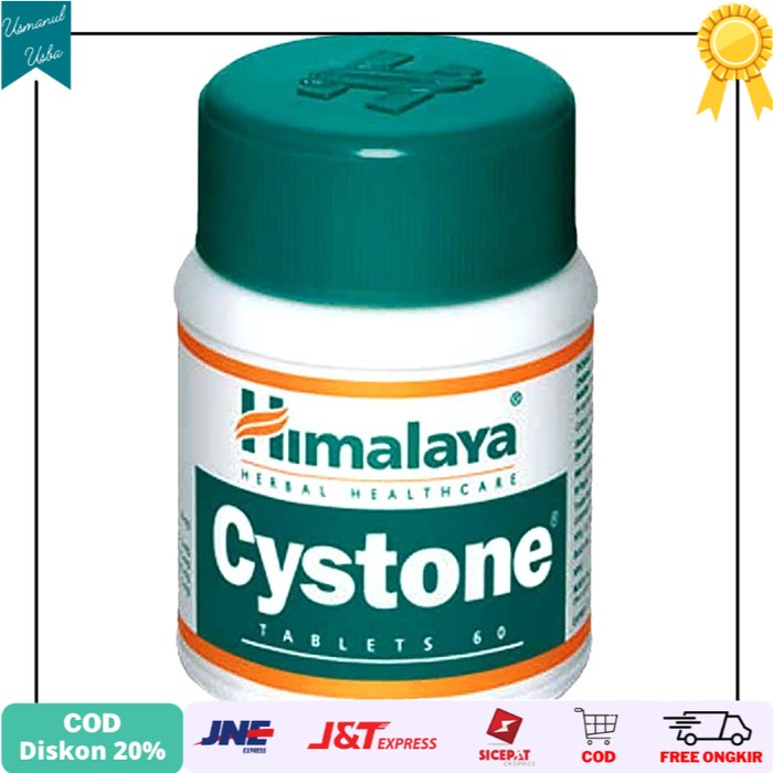 

◾COD◾ Himalaya Cystone, Peluruh batu ginjal, 60 tablet