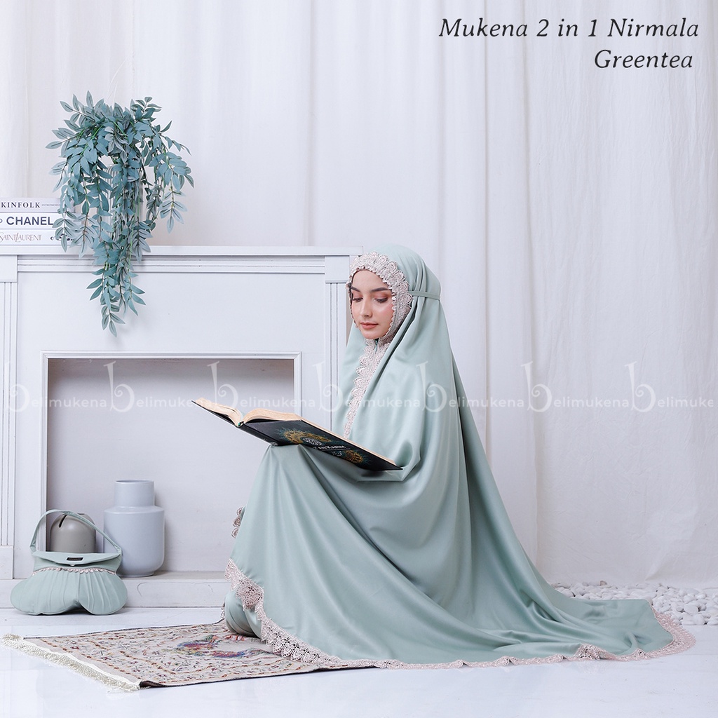 Mukena Dewasa 2in1 Nirmala Silk Premium