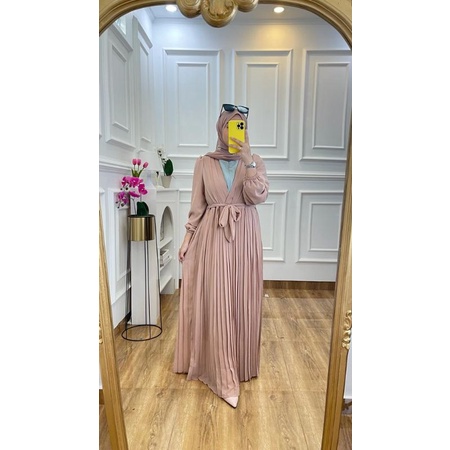 GAMIS CERUTY PLISKET POLOS PREMIUM  //MAXY plisket  POLOS busui