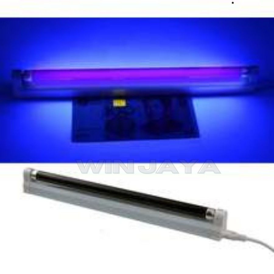 LAMPU NEON T5 8 WATT SET PAKET LAMPU MONEY DETECTOR 8w LAMPU T5 UV ULTRA VIOLET