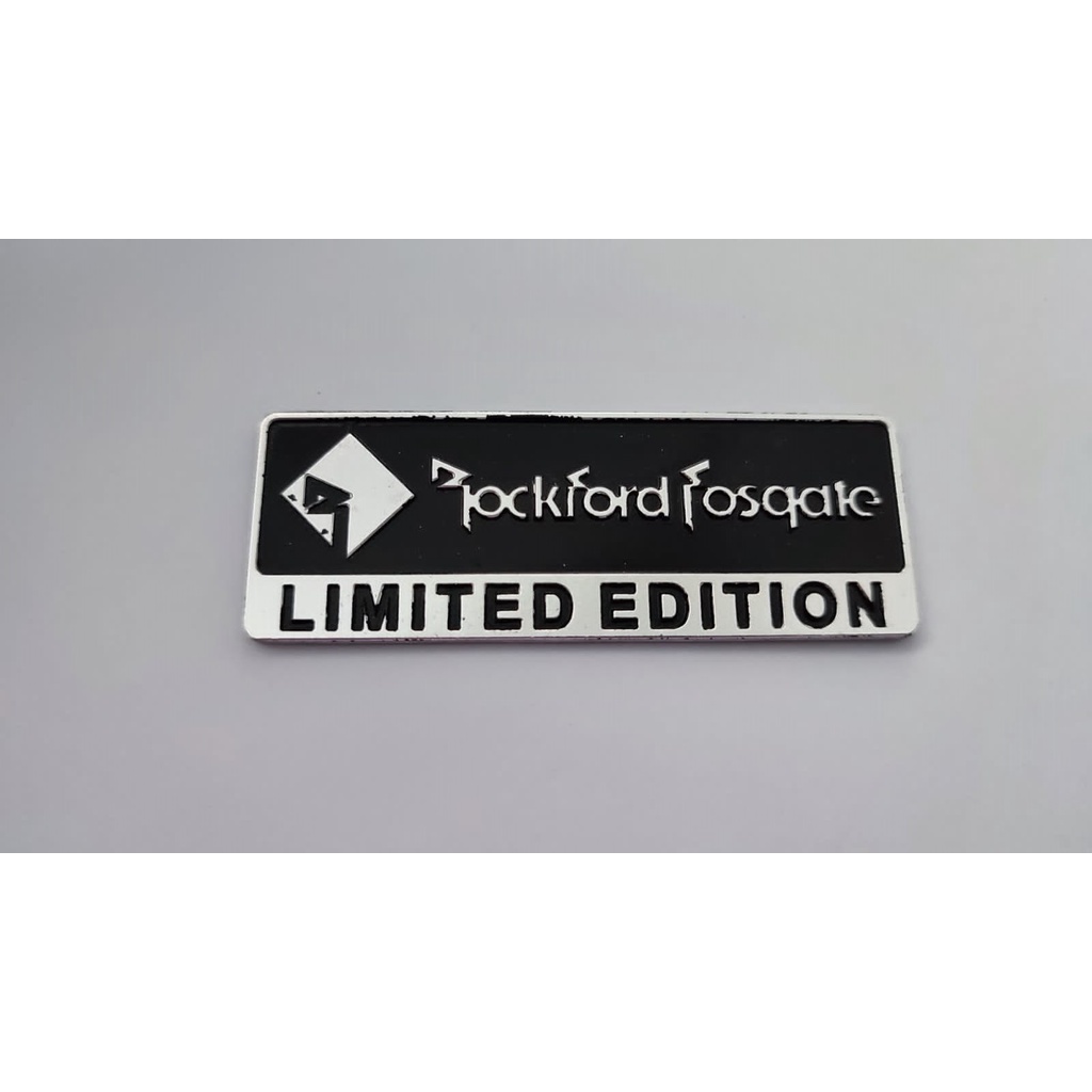 Emblem Logo Rockford Fosgate Limited Edition