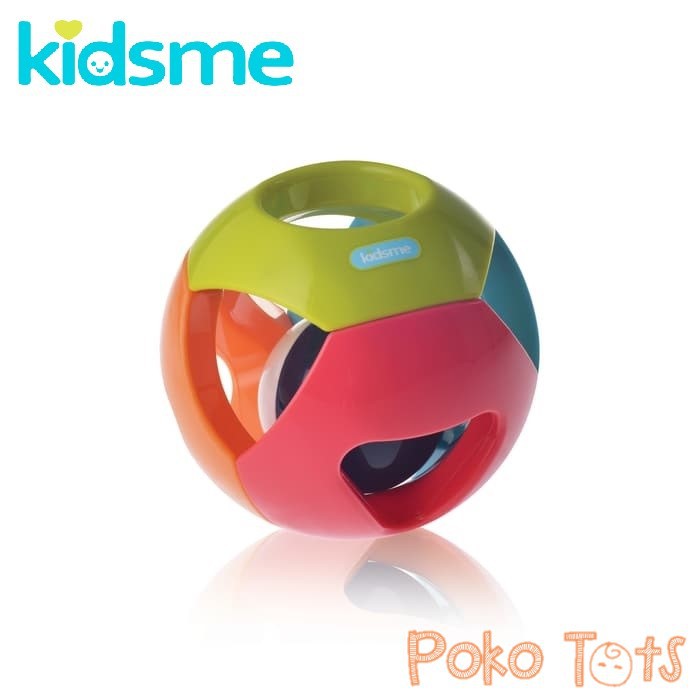 Kidsme Mainan Bola Play and Learn Ball Rattle Kerincing Anak