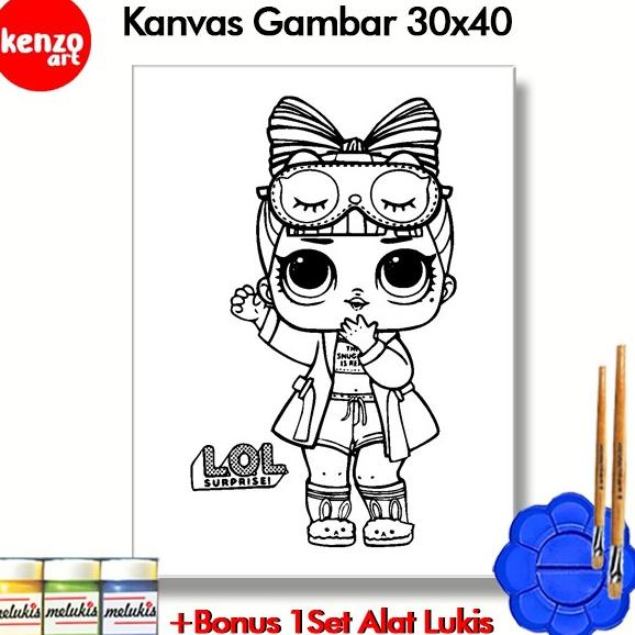 

Kanvas Lukis Gambar Anak Ukuran 30x40 Karakter LOL Surprise MEL1086