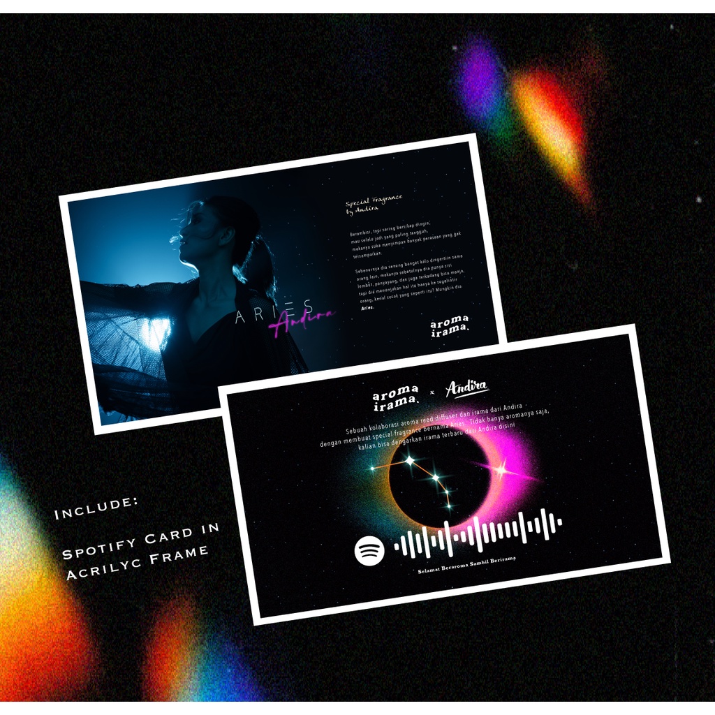 Aroma Irama X Andira // Aries // Reed Diffuser // 100ml // 120ml-3