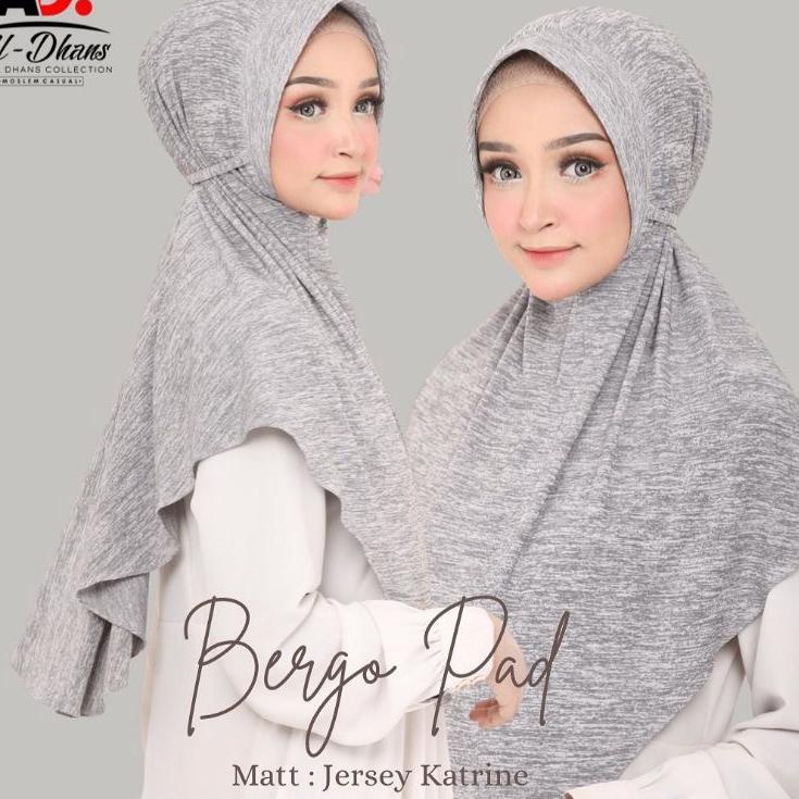 045 KATRINE BERGO PAD ORIGINAL ALDHANS  AL-DHANS JILBAB JERSEY PREMIUM –NGP.01Jn22ѕ