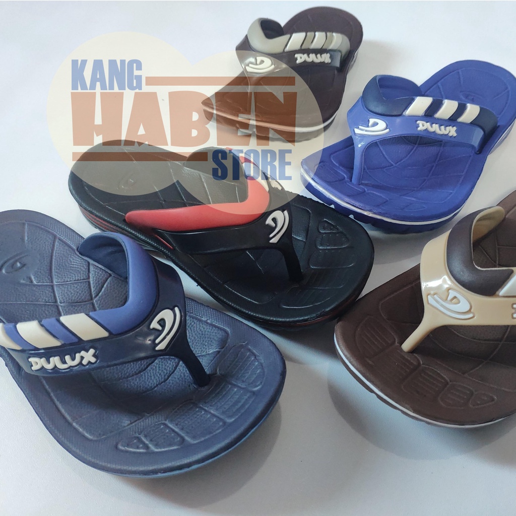 Sandal Japit Anak Cowok Balita Model  Melengkung Aladin Sendal Jepit 226D