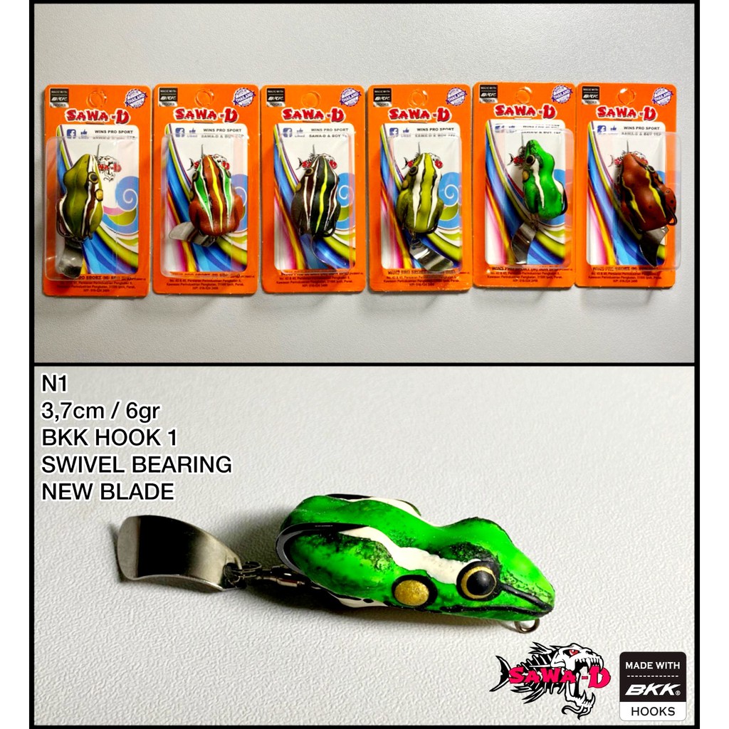 LURE BOYTEP & SAWA-D. N1 3.7cm/6g (THAILAND)