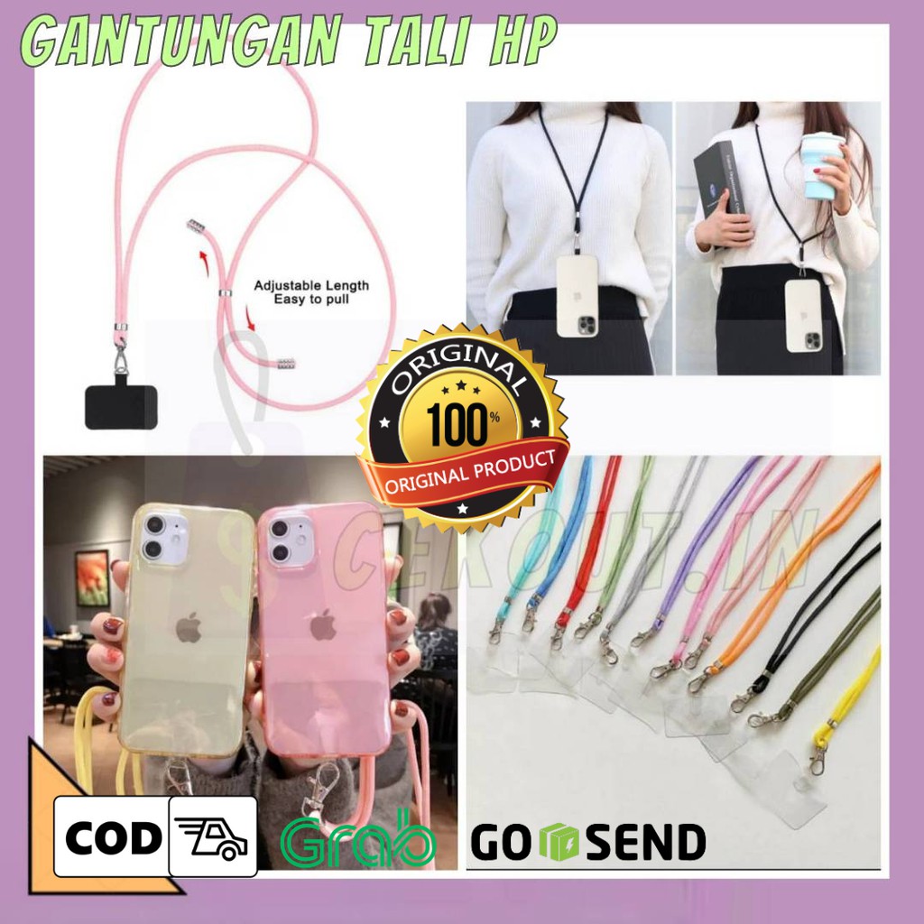 GANTUNGAN TALI HP/GANTUNGAN TALI HP NAGITA/UNIVERSAL LANYARD/STRAP TALI HP/TALI HANDPHONE LANYARD