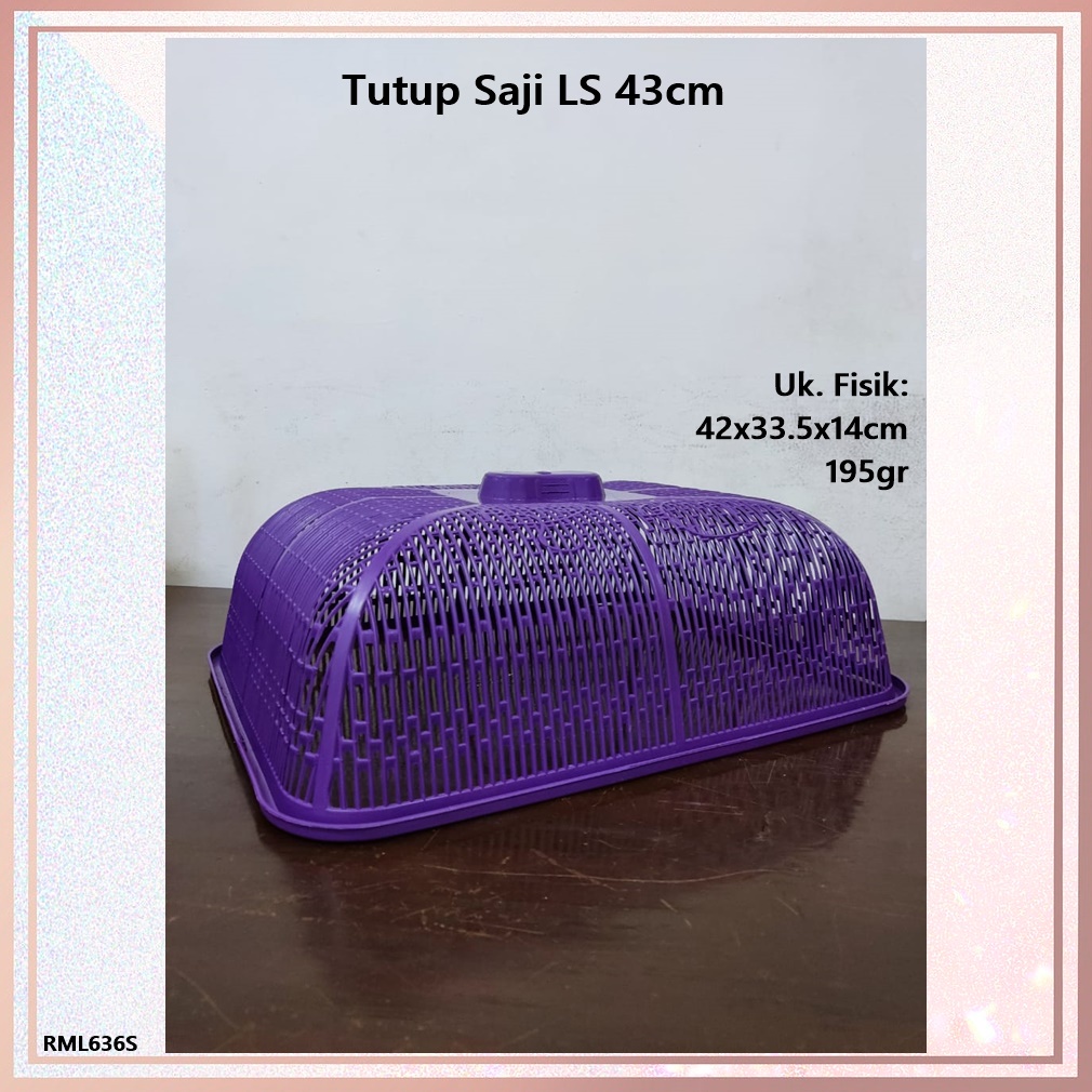 Tutup Saji Segi LS 43cm