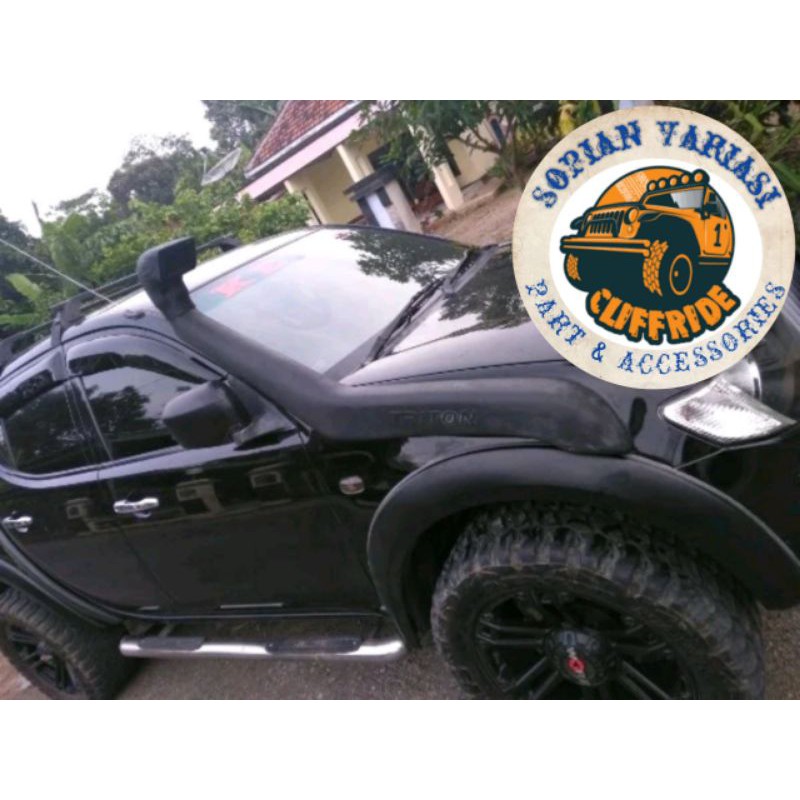 Snorkel Triton lama dan pajero lama