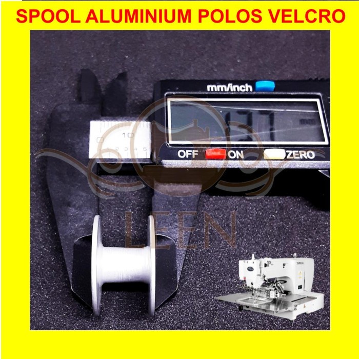 Spool Mesin Jahit Velcro B1806-210-D00 Aluminium Spul Bobbin LEEN
