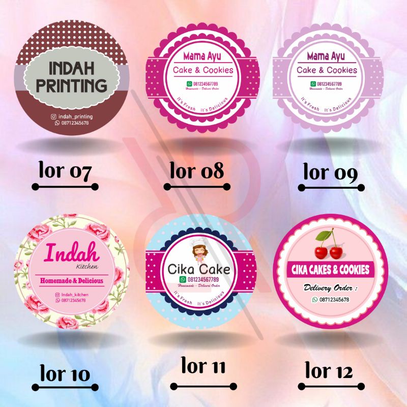 

Label Olshop / Logo Online Shop / Stiker Toko