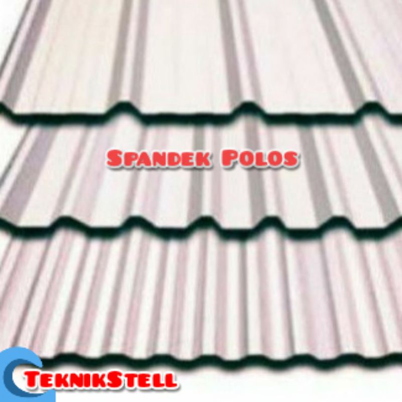 Spandek Polos Spandek Galvalum Murah