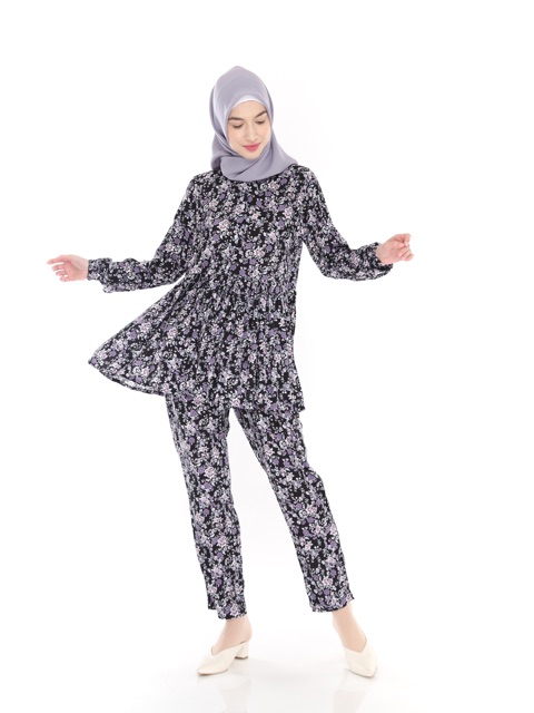 Piyama Khairani Rayon Viscose (Baju Tidur)