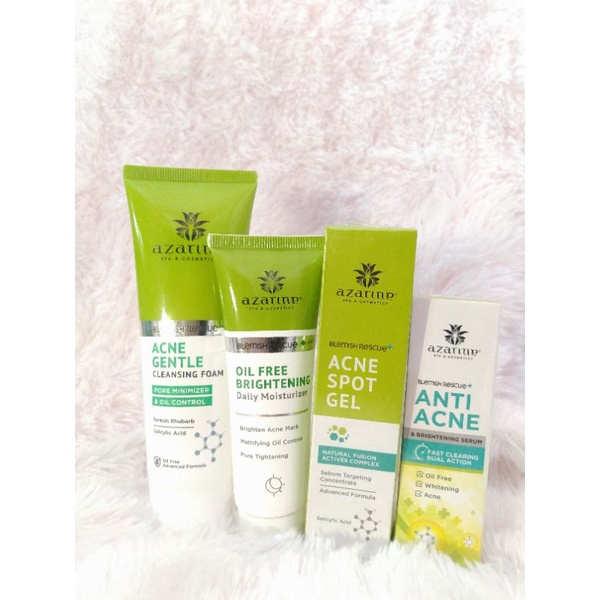 --PAKET AZARINE BLEMISH RESCURE SERIES FOR ACNE--