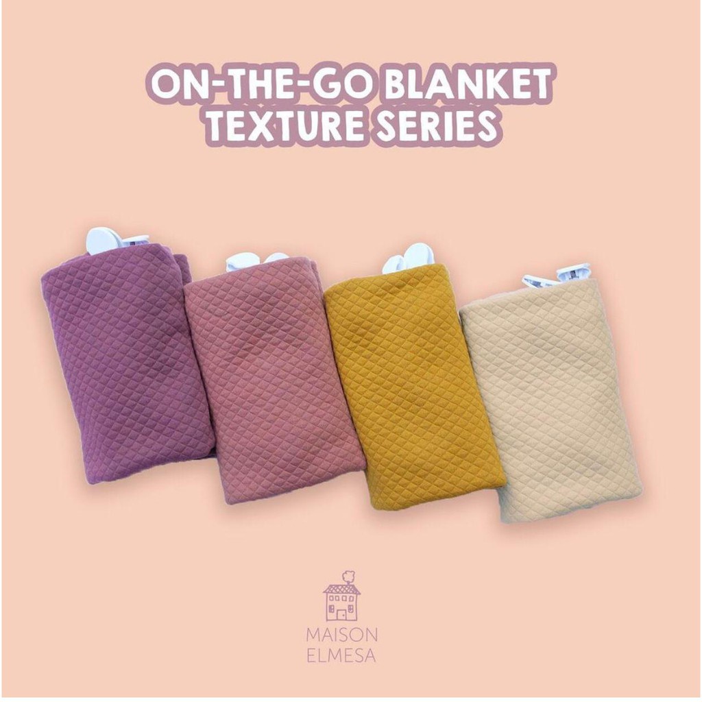 Maison Elmesa - On The Go Blanket / OTG / On the go blanket (Selimut Topi Bayi)