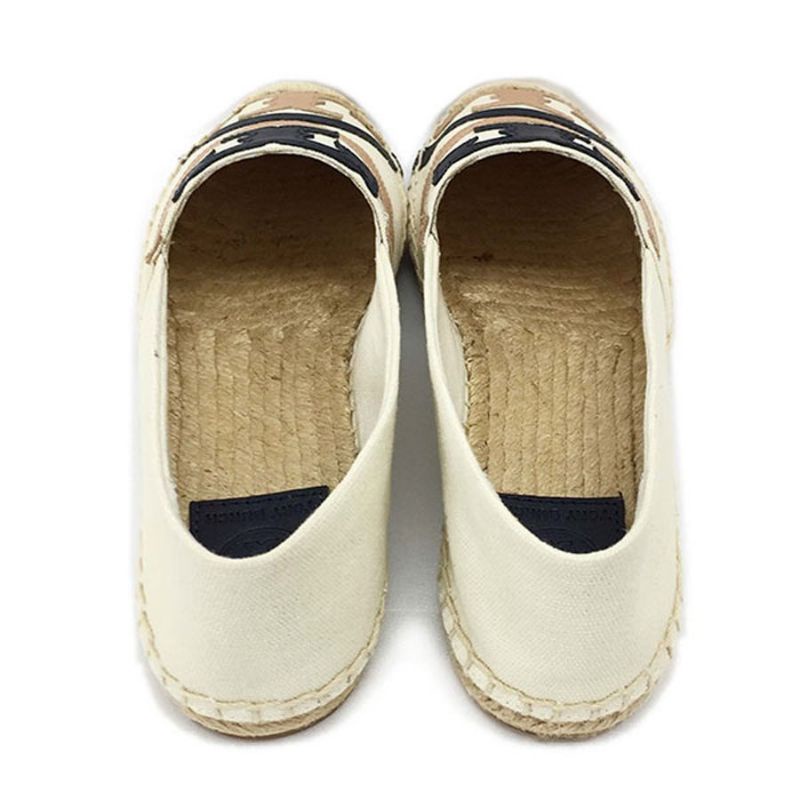 Tory Burch Poppy Esparadrille Canvas Ladies Esparadrilles Slip On