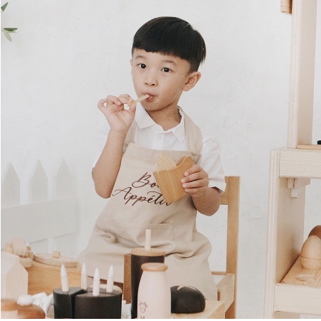 Lettering and Life Fast Food Set Market Collection Mainan Anak Mainan