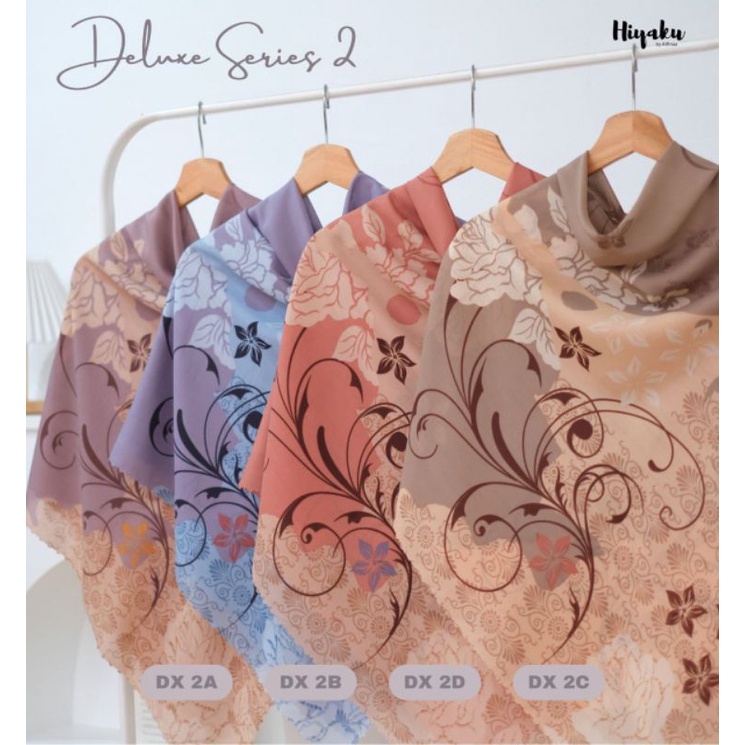 READY SIAP KIRIM VOAL SEGI4 DELUXE SERIES 2 BY HIJAB HIYAKU ORIGINAL