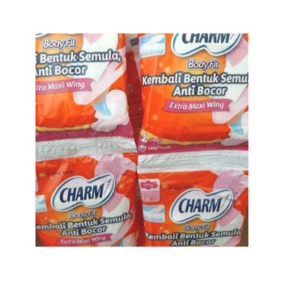 PEMBALUT CHARM WING Bodyfit isi 2 pads 1 RENCENG  isi 10pcs