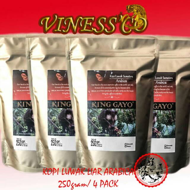 

KOPI LUWAK LIAR 1000GRAM PER 250 GRAM