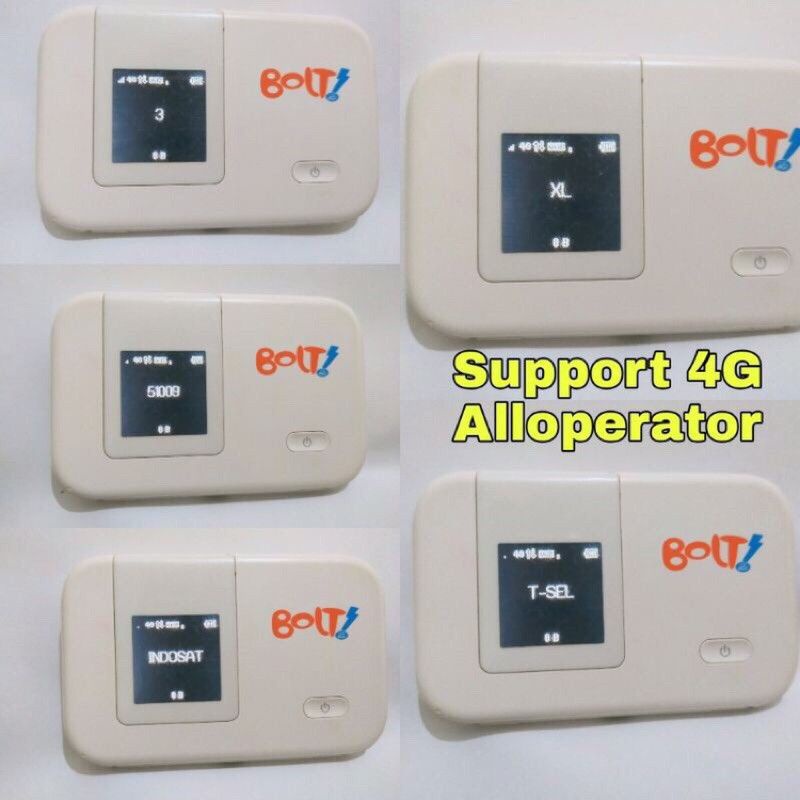 MODEM MIFI BOLT E5372 UNLOCK 4G ALL OPERATOR MURAH