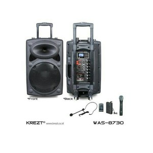 Portable PA speaker KREZT WAS-8730