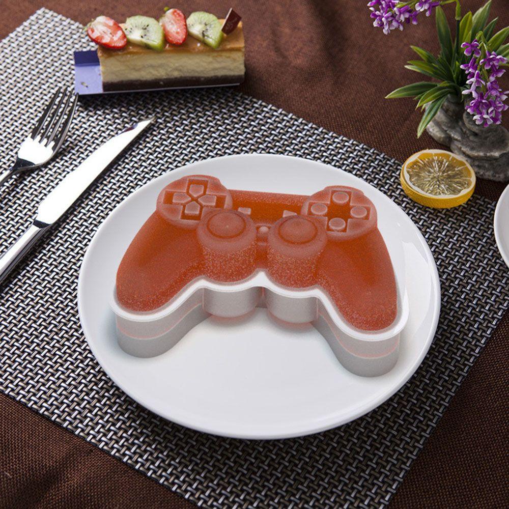 Solighter Game Controller Perhiasan Alat Buatan Tangan Es Batu Epoxy Resin Game Fun Silicone Mold