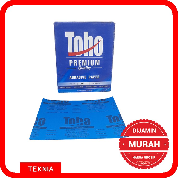 Amplas Toho 400 Grit - Kertas Ampas Waterproof - Abrasive Paper