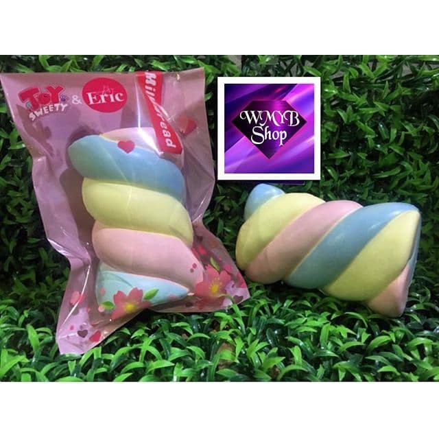 JUMBO MARSHMALLOW ERIC permen original licensed squishy SOFT SLOW