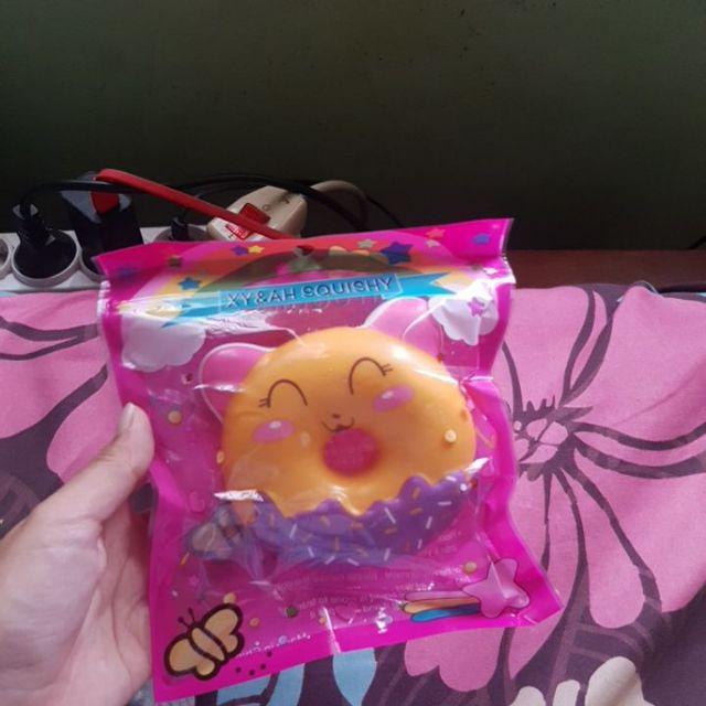  Squishy  Donat  Animal Skuisi Donat  Hello Kitty Kucing Hewan 