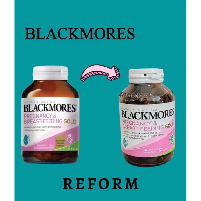 BLACKMORES PREGNANCY &amp; BREAST-FEEDING GOLD - ISI 120 KAPSUL