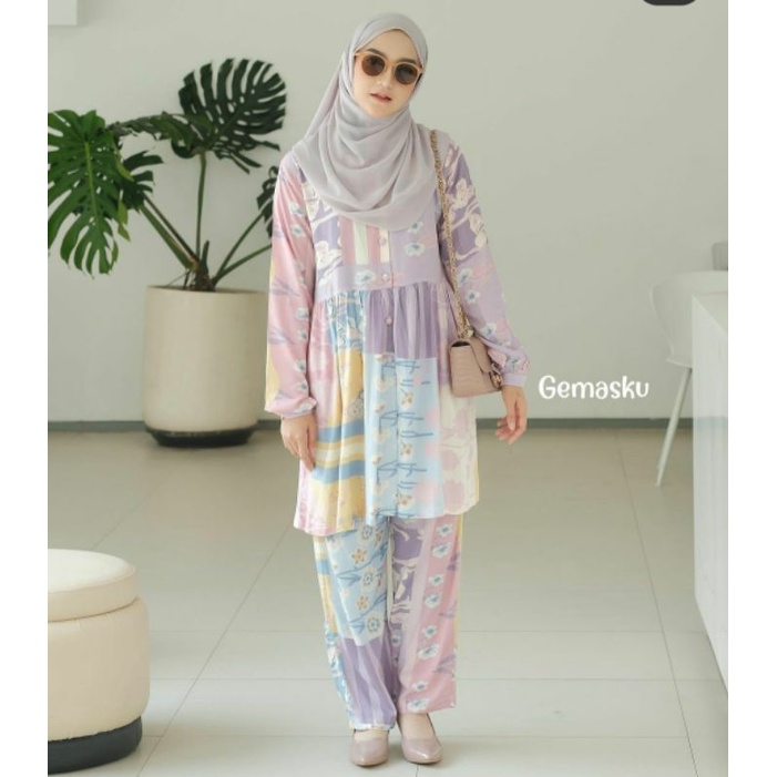 preloved piyama hanbok tunik