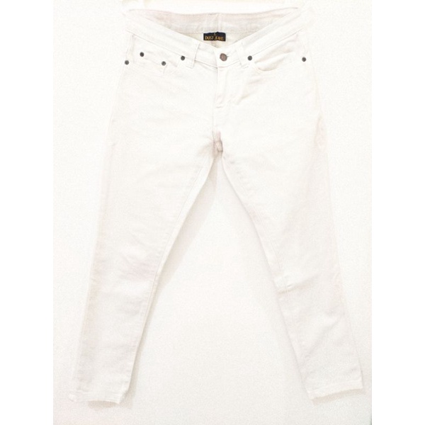 Celana Dust Jeans Putih Cewek Wanita