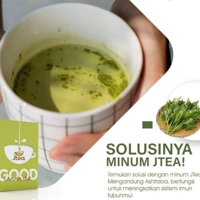 jtea ashitaba 4jovem/teh ashitaba + collagen