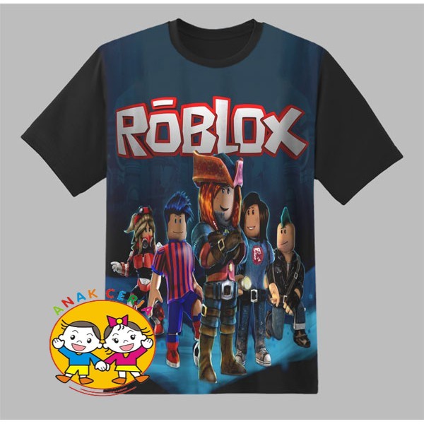 Kaos Anak Game Roblox 3D Kaos Anak Game Roblox Baju Anak Game Roblox Pakaian Anak Game Roblox 10087