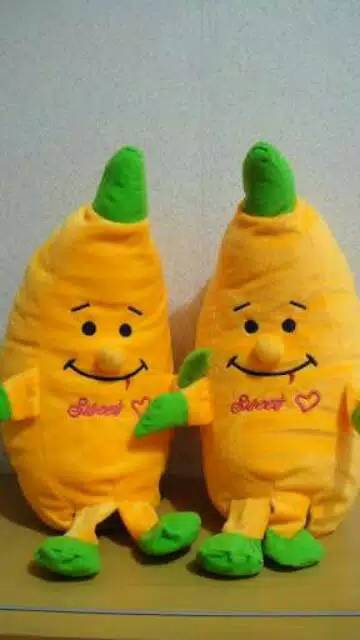 Boneka pisang size:L.