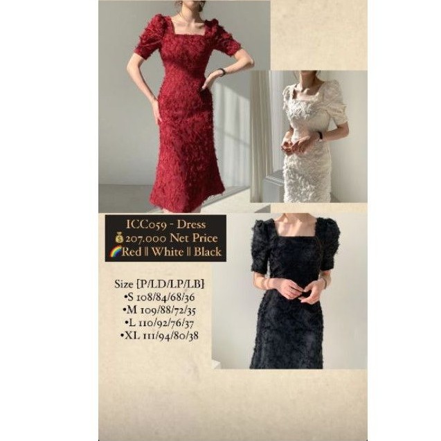 Maroon dress Imlek / Evening Dress Maroon. baju terusan impor HK/KR merah maroon