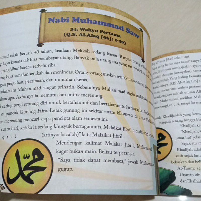 Buku Mukjizat Para Nabi Dan Rasul /Full Color