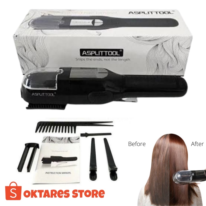 USB Split Hair Trimmer Hair Straight Styler End Split Rechargable