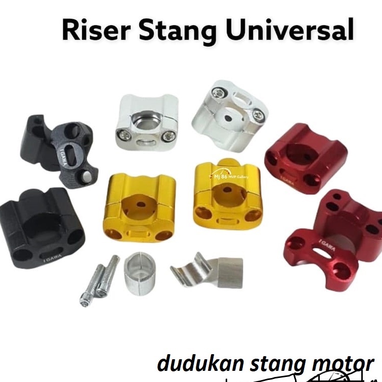 riser stang protaper / dudukan stang fatbar/raiser peninggi stang universal buat semua stang motor