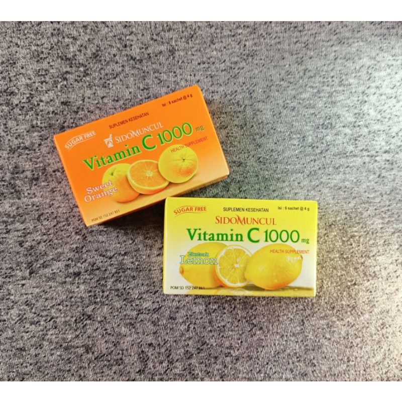 VITAMIN C 1000mg SIDOMUNCUL / Vit C 1000 Sido Muncul