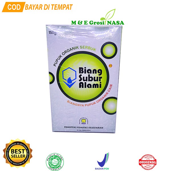 BIANG SUBUR ALAMI NASA 150 gram - BSA
