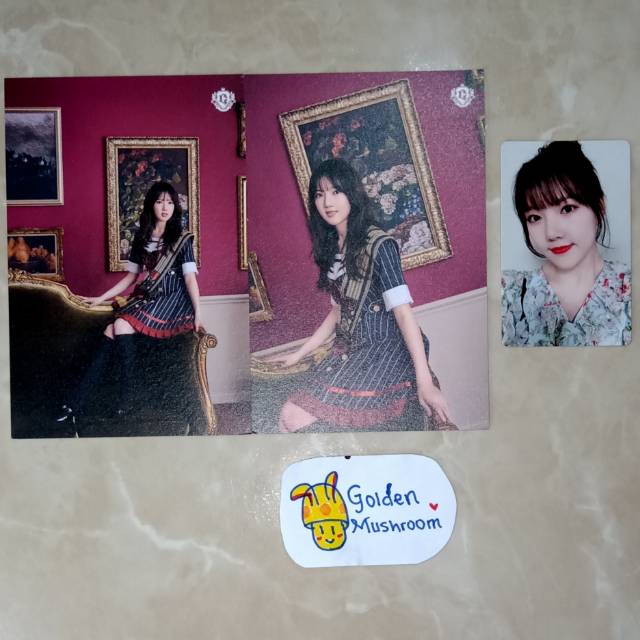 Gfriend album photocard yerin season of glass